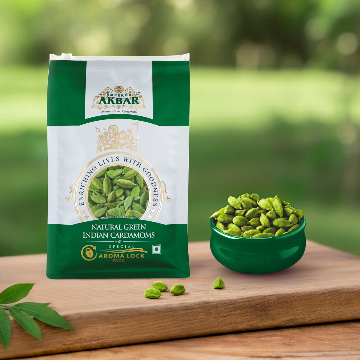 Green Grade (7-8mm) Cardamom – Emperor Akbar Cardamom